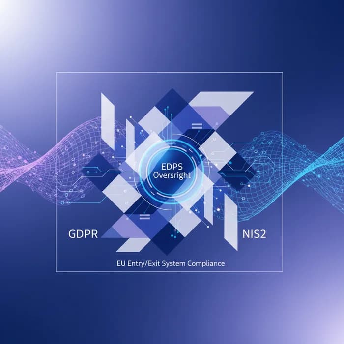 EU Entry/Exit System Compliance: EDPS Oversight, GDPR & NIS2