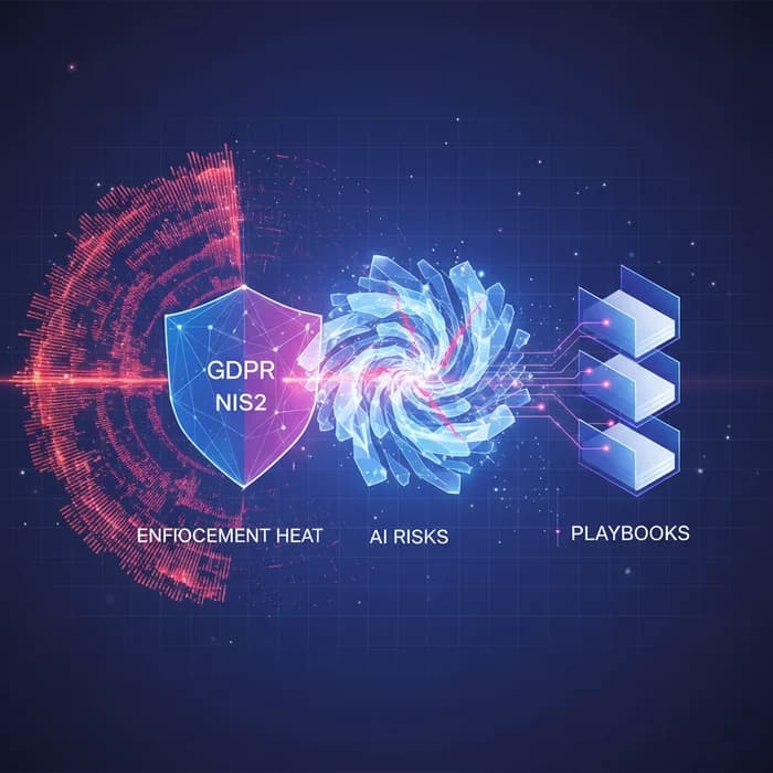 GDPR and NIS2 2025: Enforcement Heat, AI Risks, and Playbooks