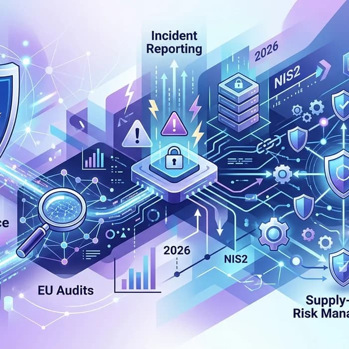 NIS2 compliance 2026: EU audits, incident reporting, supply-chain risk