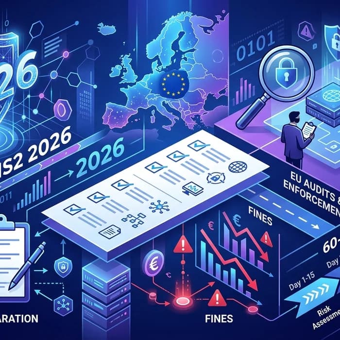 NIS2 2026 Compliance Checklist: EU Audits, Fines and 60-Day Plan