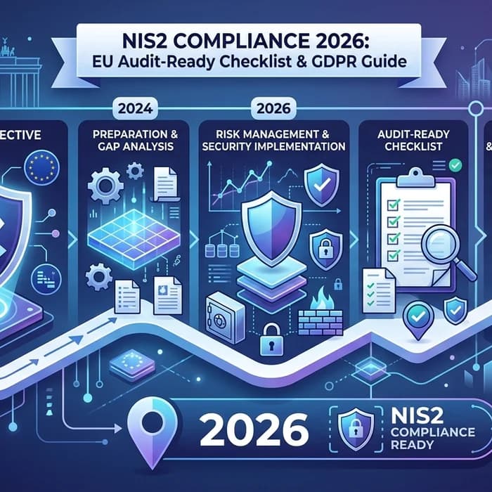 NIS2 Compliance 2026: EU Audit-Ready Checklist & GDPR Guide